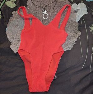 SOLD Sexy, plunge one piece swimsuit